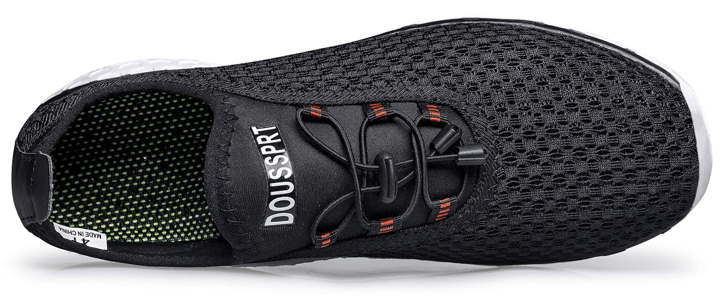 DOUSSPRT Men's Water Shoes Quick Dry for Beach Swim Pool Fishing