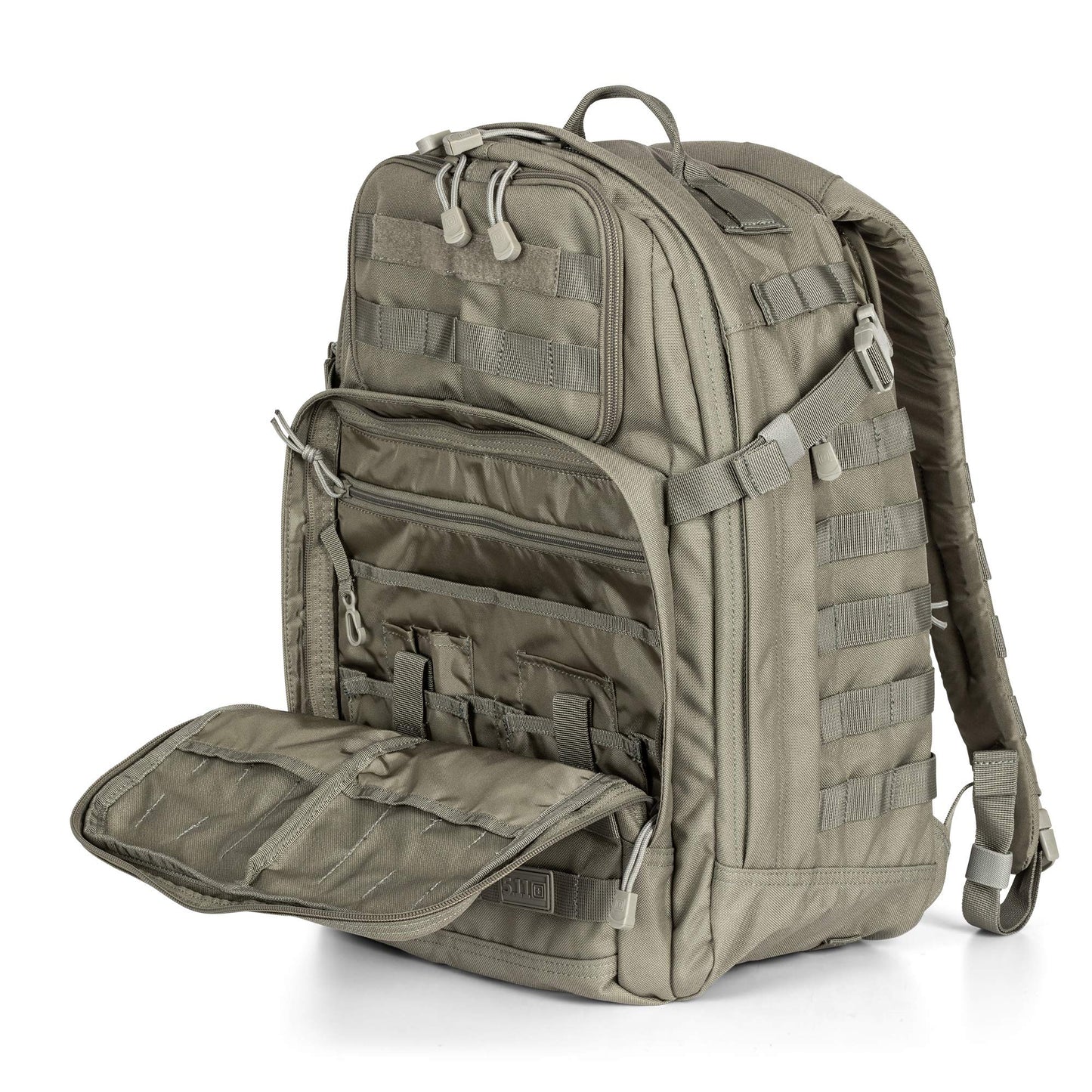 5.11 Tactical Backpack, Rush 24 2.0, Military Molle Pack, CCW with Multiple Compartments, 37 Liter, Medium, Style 56563, Python