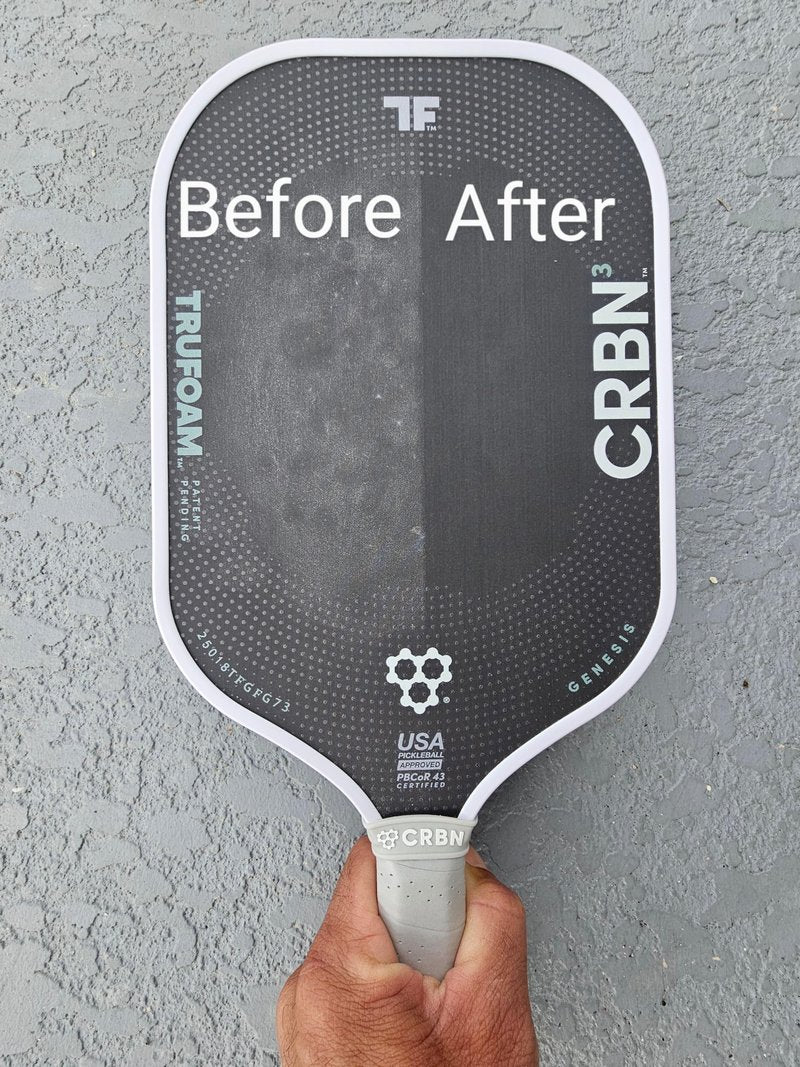 PickleClean Paddle Cleaner Spray – Restore Spin & Grip | Safe for Carbon Fiber & Kevlar | Removes Dirt, Sweat & Plastic Buildup | Fast-Drying, Veteran-Owned