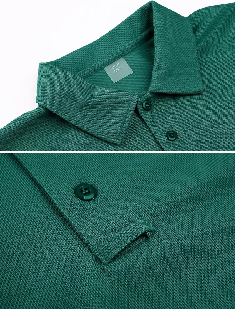 Men's Quick Dry Tactical Polo Shirt - Performance Short Sleeve Golf Jersey