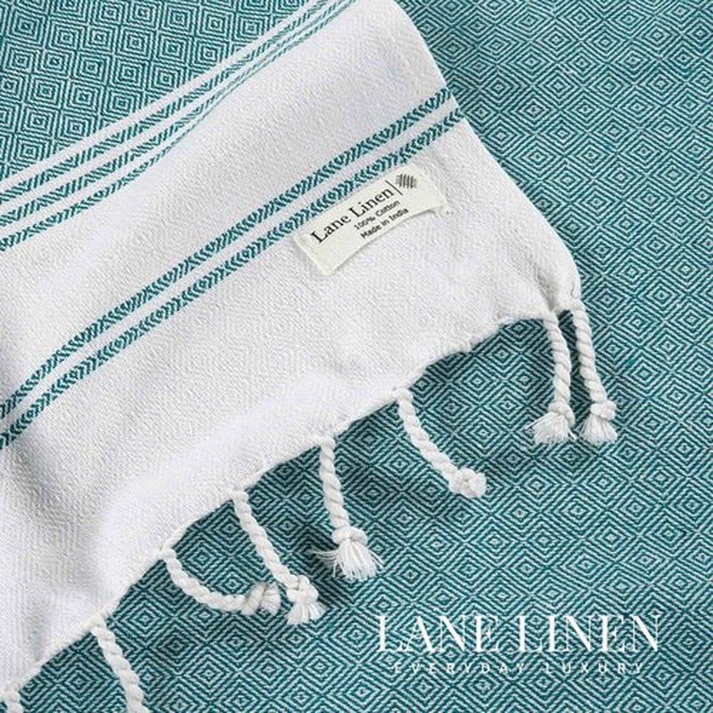 LANE LINEN Beach Towels 12 Pack, Bulk Beach Towels Oversized, Pool Towels for Adults, Pre-Washed, Sand Free Beach Towel, Fast Drying Beach Towel, 39"x71" - Beach Party