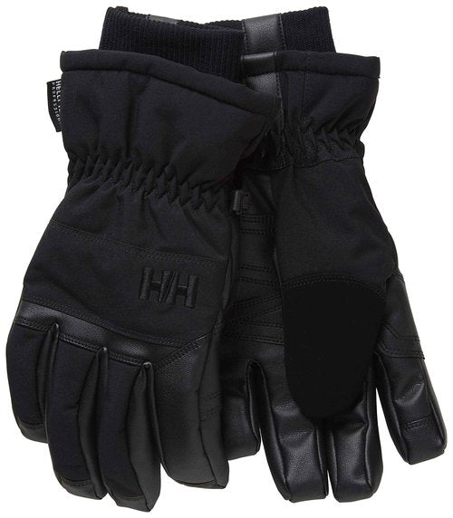 Helly Hansen Men's All Mountain Waterproof Insulated Ski Snowboard Glove, 990 Black, Large