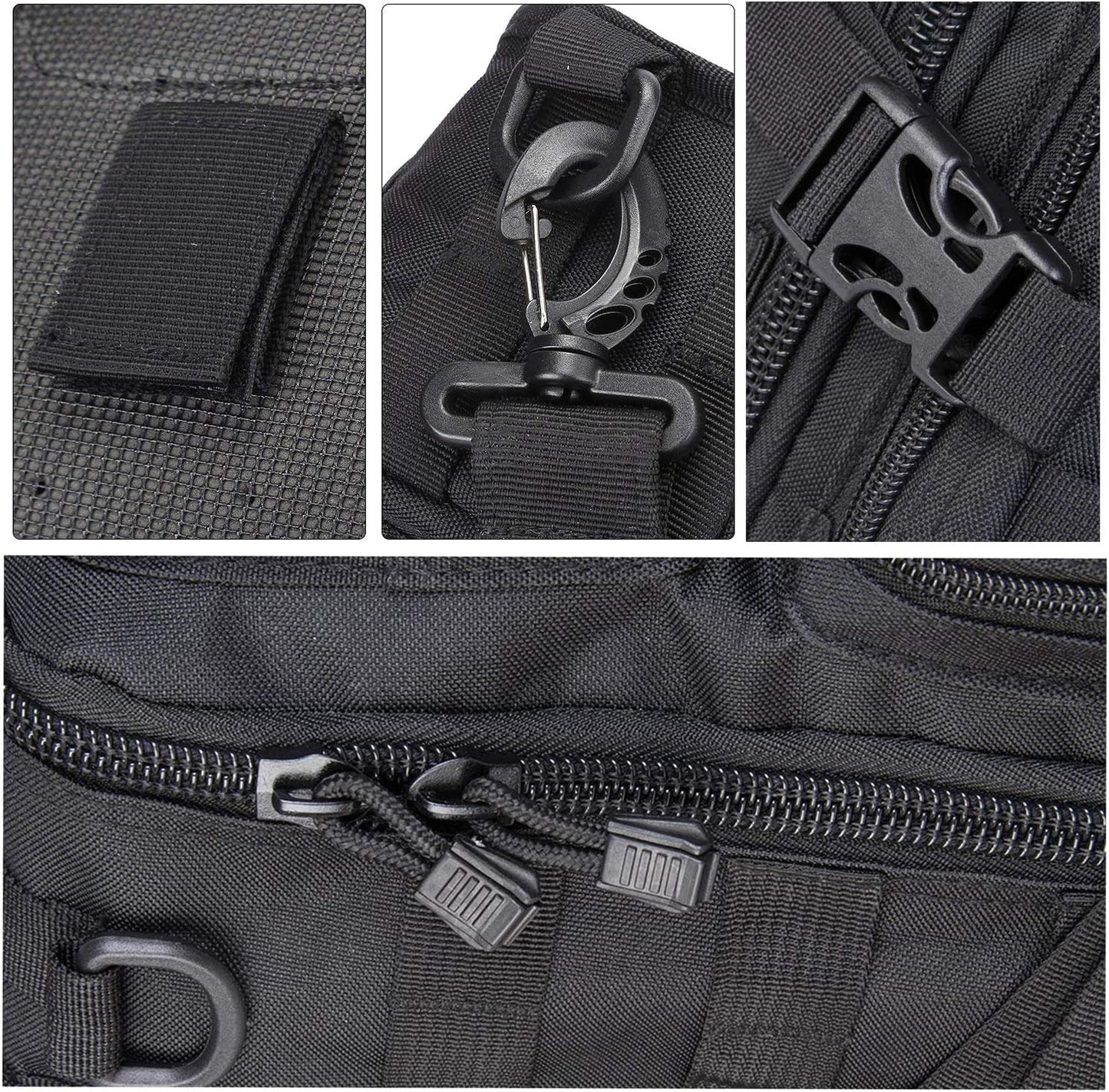 Tactical Sling Bag - Military Rover Shoulder Backpack for EDC | Molle Assault Design