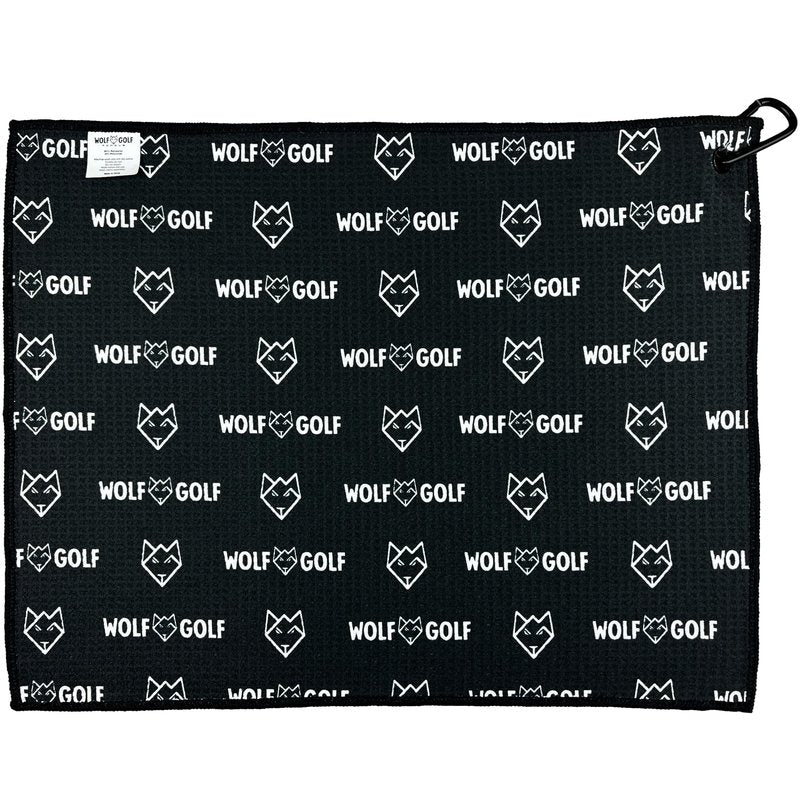 May The Course Be with You Golf Towel - Golf Accessories for Men - Golf Gifts for Men - Printed Funny Golf Towel