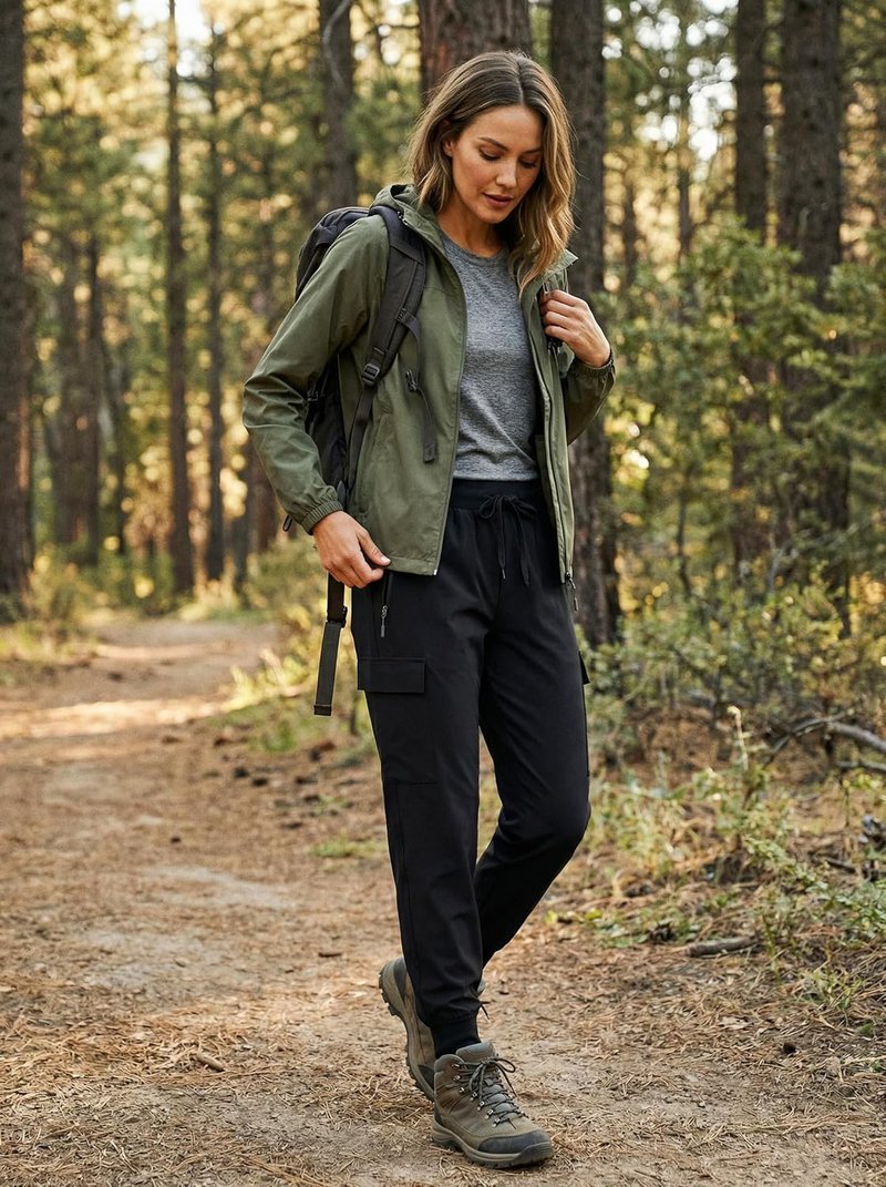 Libin Women's Cargo Joggers - Lightweight Quick-Dry Hiking Pants for Athletic & Casual Travel | Various Sizes Available