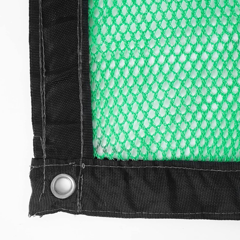 Aoneky Golf Cage Net Replacement 10x10x10ft - Heavy Duty HDPE Practice Hitting Net Only, UV Resistant for Outdoor/Indoor Use, Fits Conduit Frame (Net Only - No Frame/Poles Included)