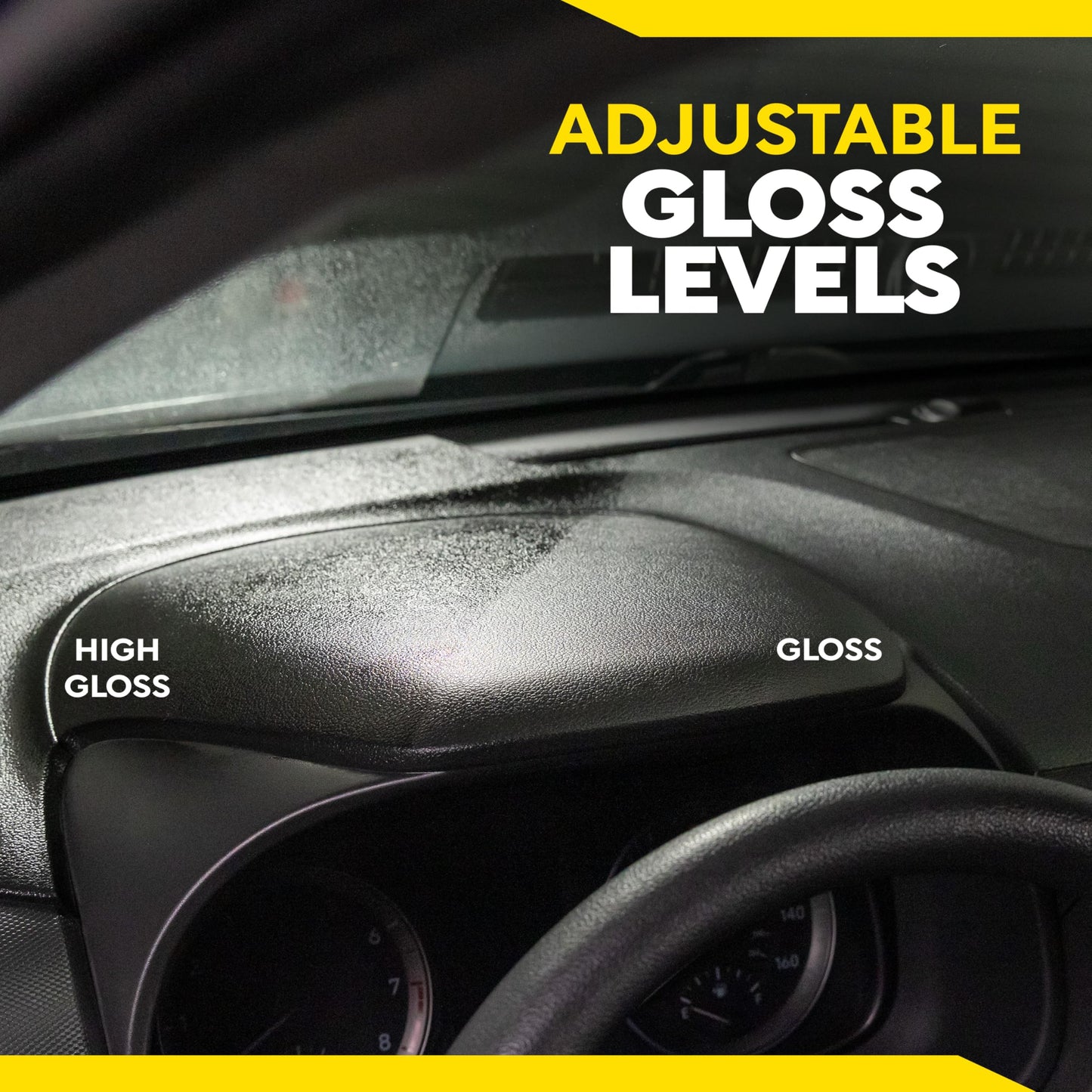 Meguiar's Hyper Dressing, 1 Gallon, Trim Shine For Drivers & Detailers— Car Wash Soap Restores Gloss And Deep Black Look; Use On Plastic And Rubber Trim, Tires, Bumpers And Wheel Wells