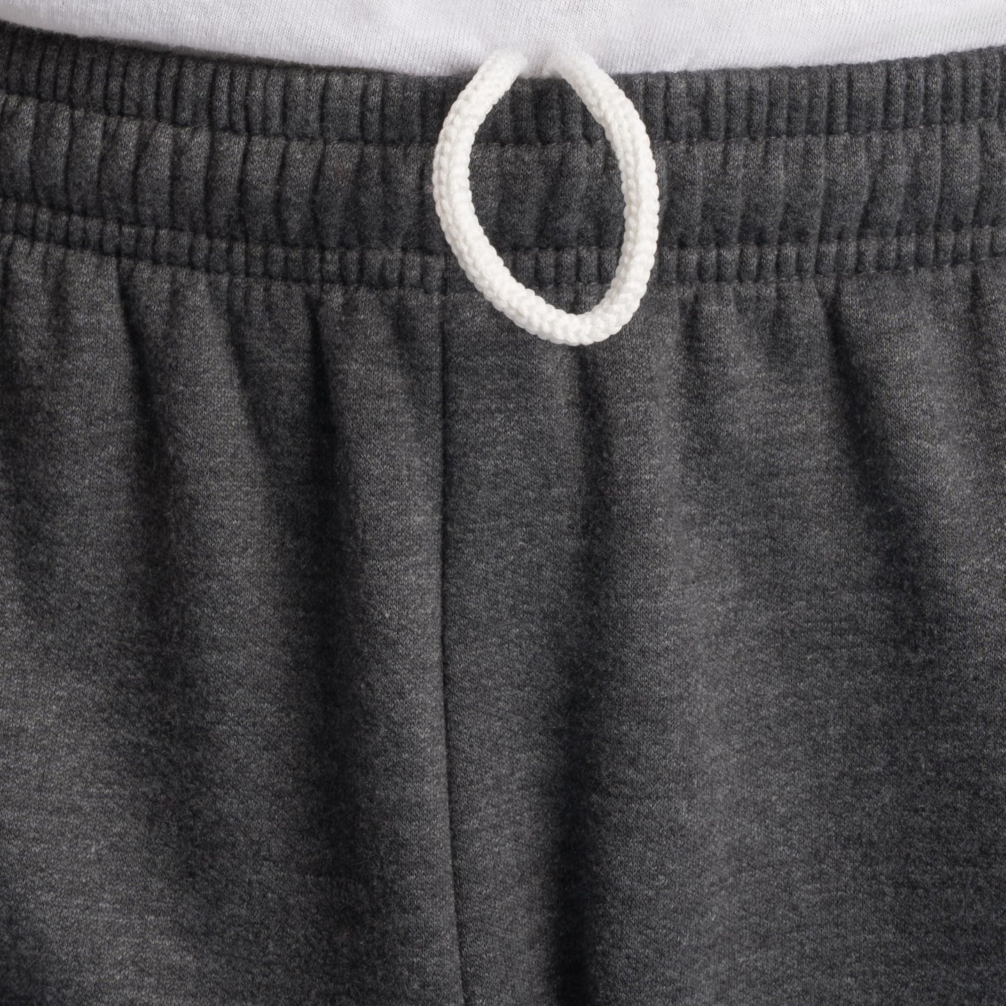 Fruit of the Loom mens Eversoft Fleece & Joggers (Regular Big Man) Sweatpants, Elastic Bottom - Black Heather, XX-Large US