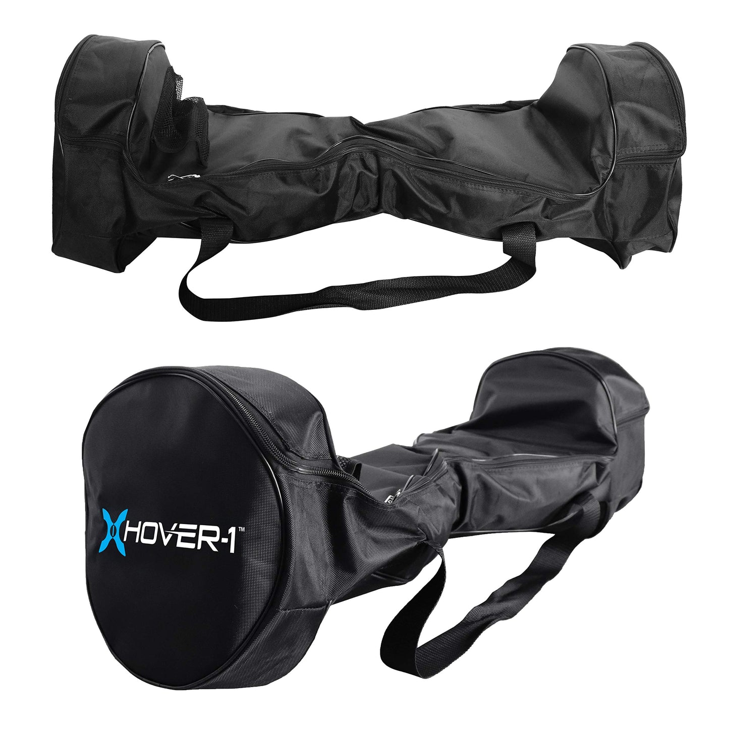 Hover-1 Hoverboard Carrying Bag for 8"-10" Hoverboards | Double Zip Closure, Velcro Secured Carrying Handles, Black