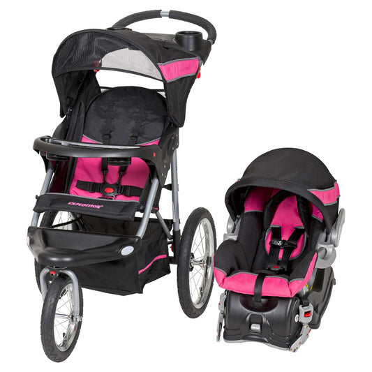 Baby Trend Expedition Jogger Travel System, Bubble Gum