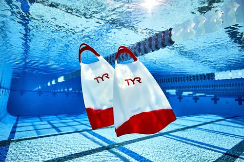 TYR Hydroblade Swim Training Fins, Black, XX-Large