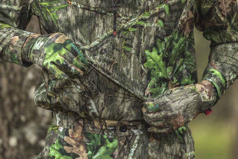 Mossy Oak Lightweight Camo Hunting Gloves