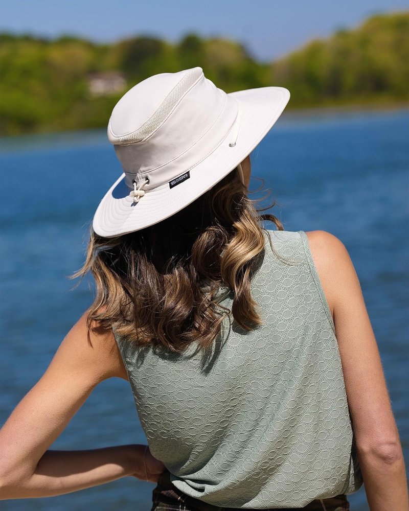 Cimarron Wide Brim Safari Sun Hat - UPF 50+ Outdoor Sun Protection for Hiking & Fishing | Unisex Travel Hat