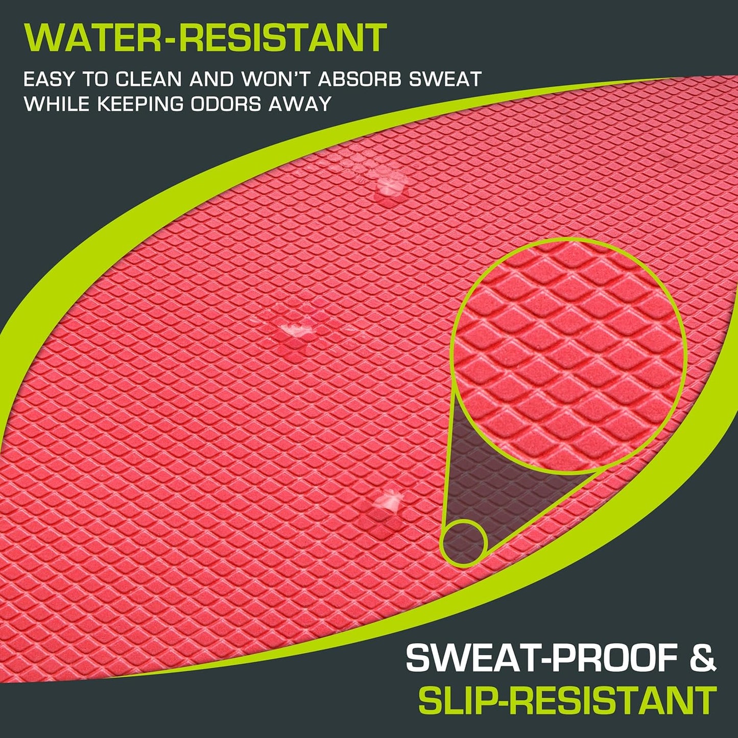 ProsourceFit Exercise Balance Pad - Non-Slip Foam Mat for Stability Training & Yoga | Ideal for Physical Therapy