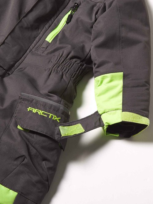 Arctix Kids Dancing Bear Insulated Snowsuit, Charcoal, Small Husky