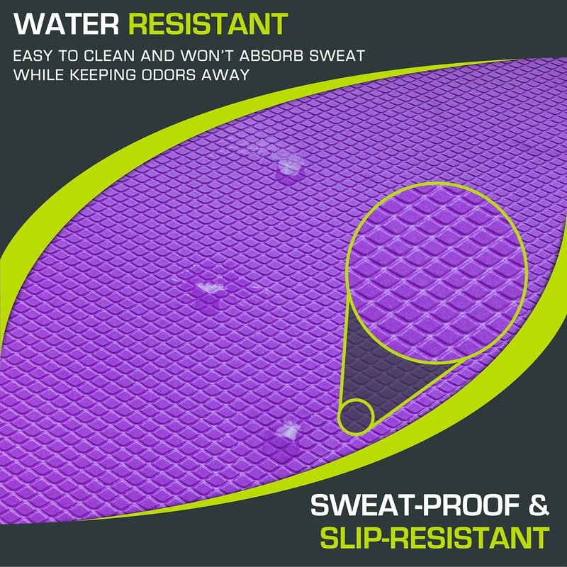 ProsourceFit Exercise Balance Pad - Non-Slip Cushioned Foam Mat for Fitness & Stability Training | Yoga & Therapy