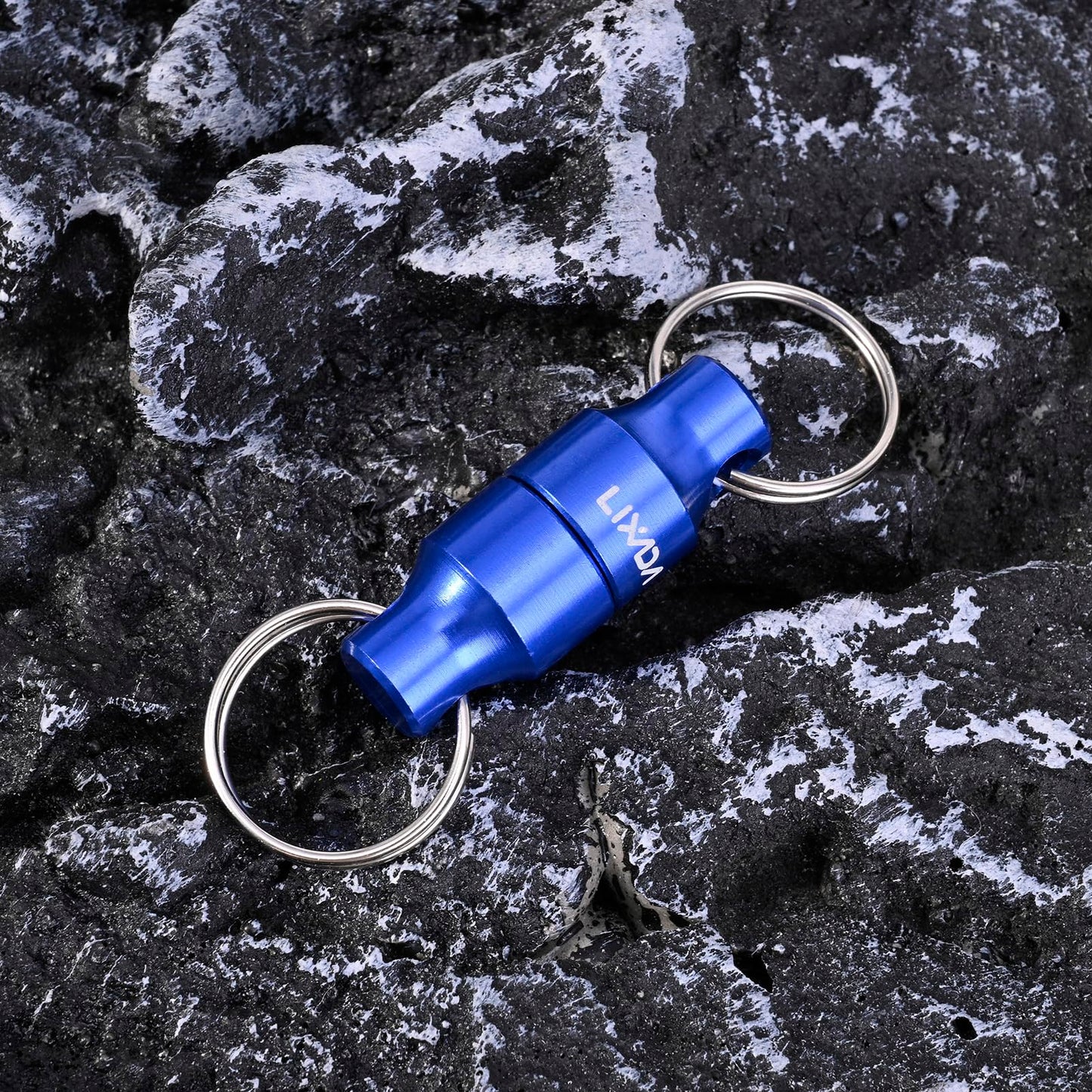Lixada Magnetic Net Release Holder Fly Fishing Net Retractor Fishing Net Keeper Magnet Clip Landing Net Connector for Fishing Hooks, Lures, Flies, Trout Line