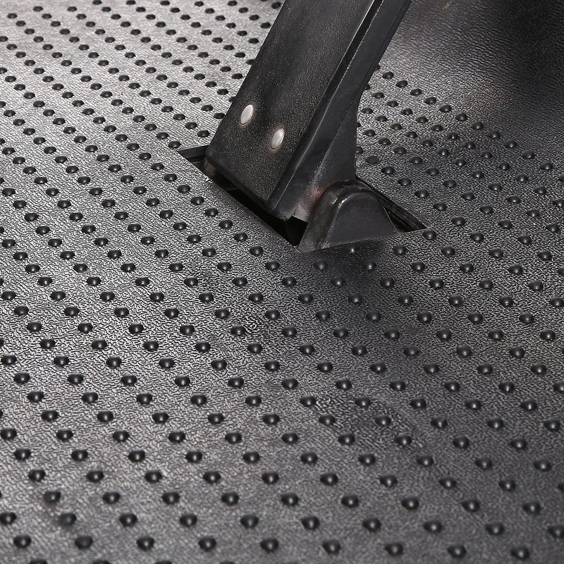 10L0L Golf Cart Full Coverage Liner Floor Mat for EZGO TXT 1996-up Electric and Gas, Black