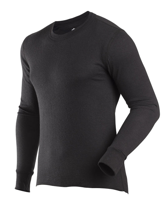 ColdPruf Basic Dual-Layer Long-Sleeve Crew Neck Base Layer, Thermal Top for Men in Tall Sizes M - 3XL