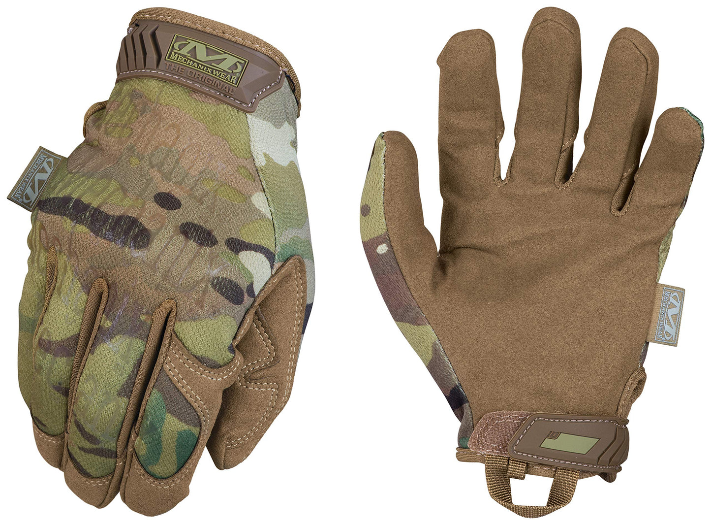Mechanix Wear Original Tactical Glove - High Performance Anti-Slip Grip Safety Gloves - Impact Resistant & Touchscreen Capable - Large - MultiCam Camouflage
