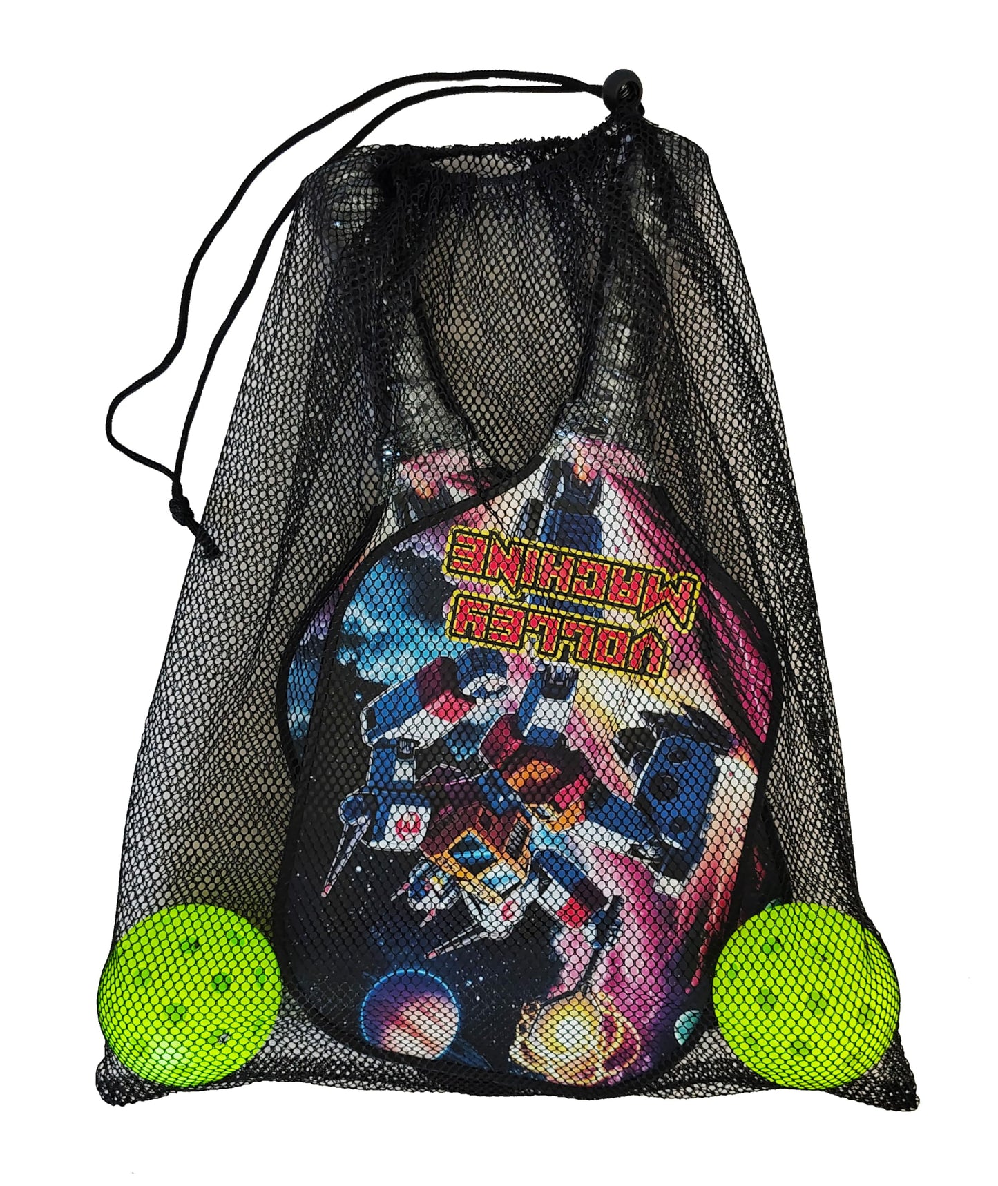 Volley Machine Fiberglass Pickleball Paddle Set