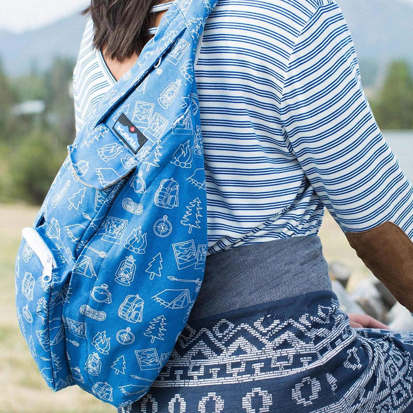 KAVU Rope Bag - discontinued colors (Winterscape)