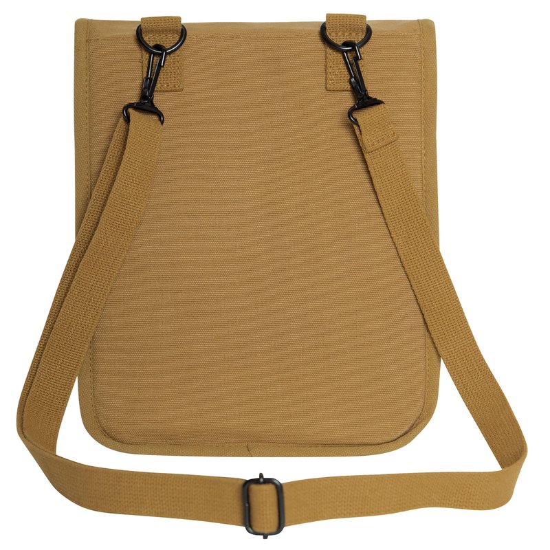 Rothco Canvas Map Case Shoulder Bag – Rugged Crossbody EDC Utility Storage