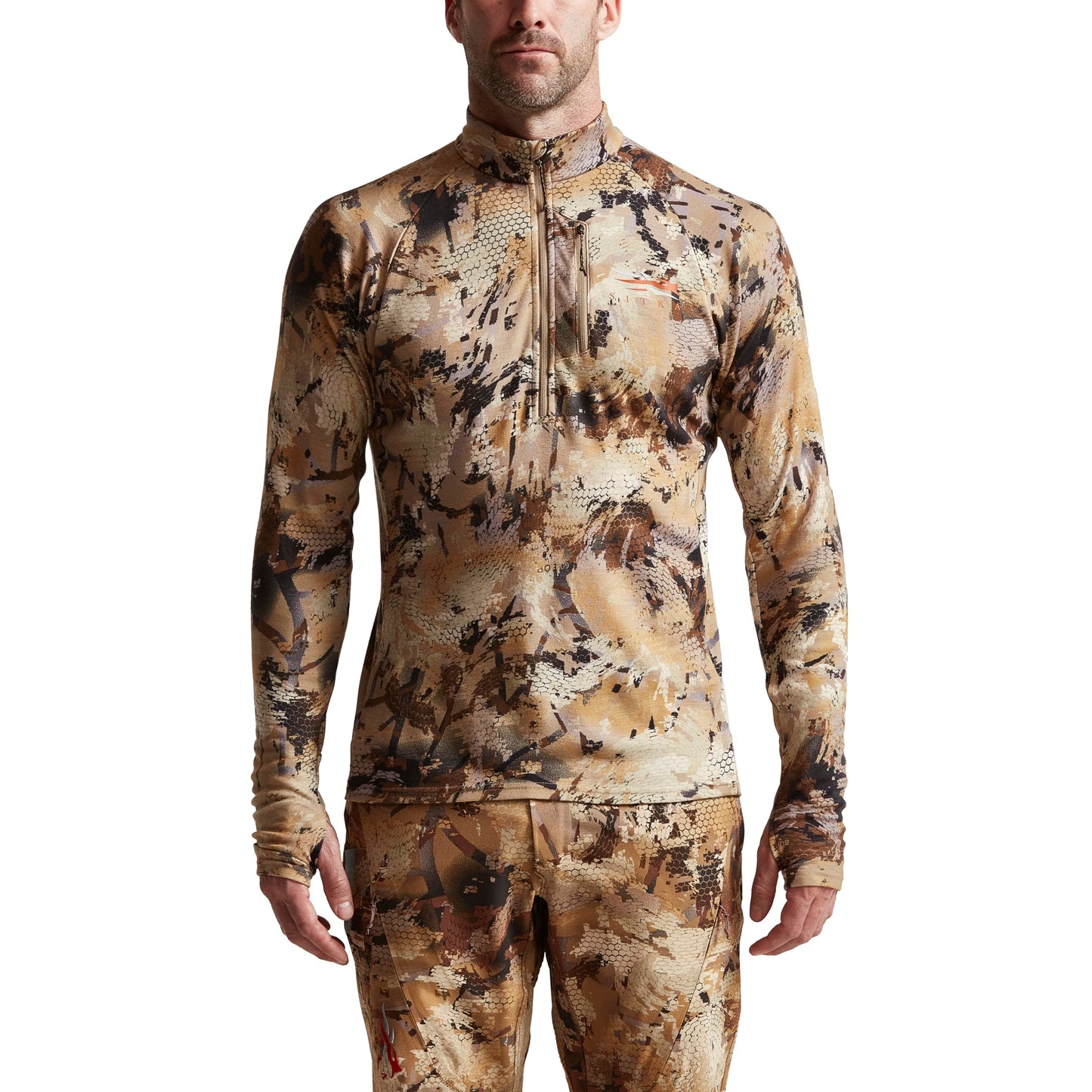 SITKA Gear Mens Core Merino 220 Half-Zip Jacket - Optifade Waterfowl, XX-Large