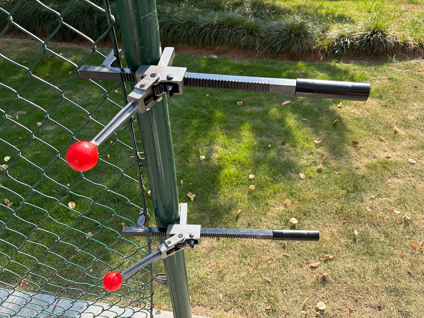 Heavy-Duty Chain Link Fence Stretcher Tool - One-Person Operation for Easy Installation & Repair | 9" Ratchet Range