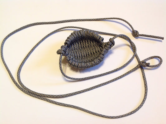 Paracord Shepherd Sling (Old-fashioned Slingshot) Handmade By David the Shepherd (ACU Pattern)