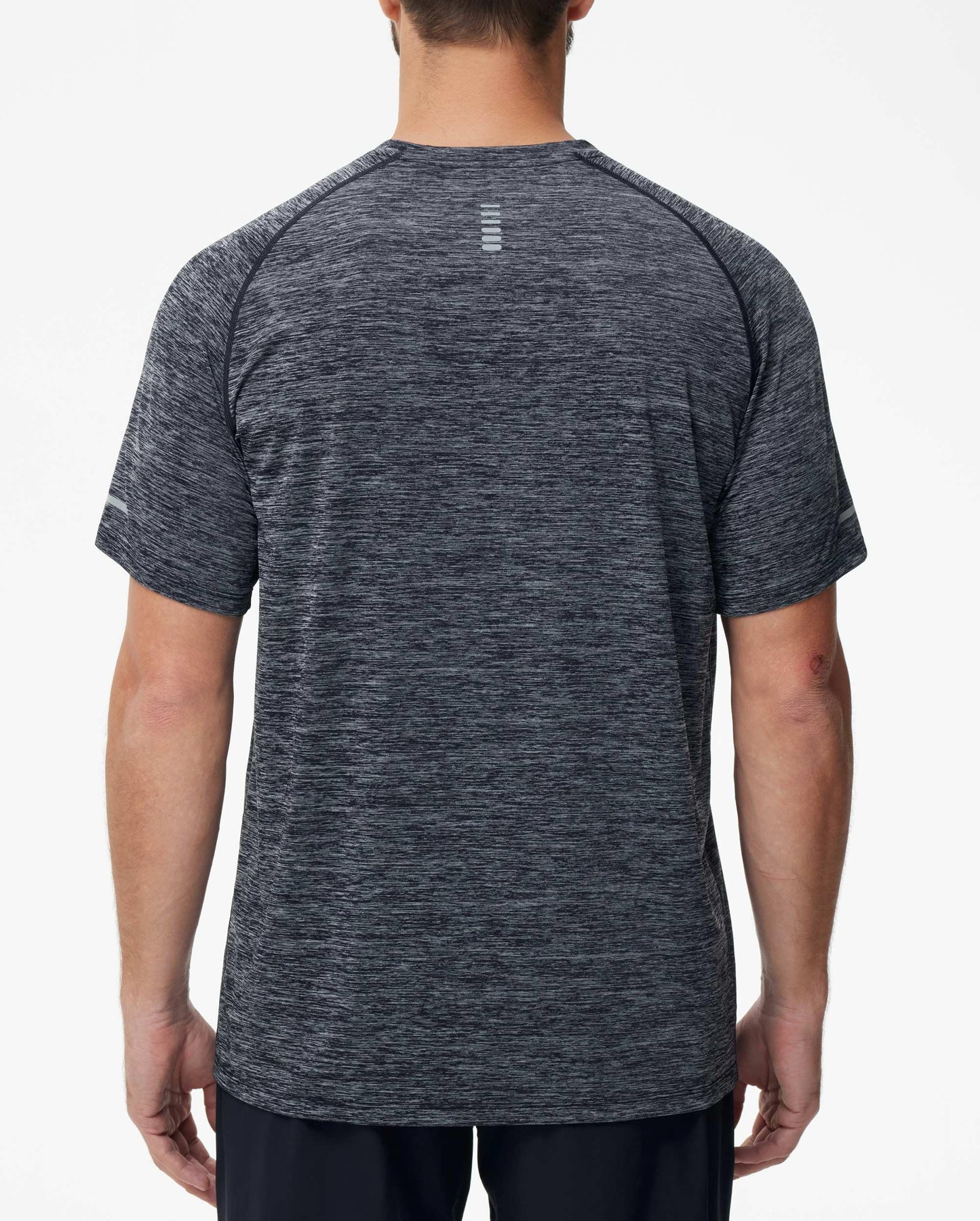 Men's Cooling Ice Silk Running Shirts Quick Dry Short Sleeve Athletic Gym T-Shirts UPF 50+ Outdoor Workout Tshirts