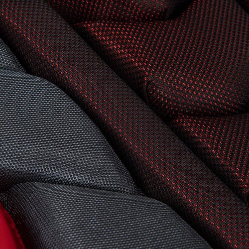 CHAMPRO Optimus Pro Plus Ergonomic Baseball Catcher’s Chest Protector for Commotio Cordis with Removeable Shoulder Cap, 16.5", Scarlet Red