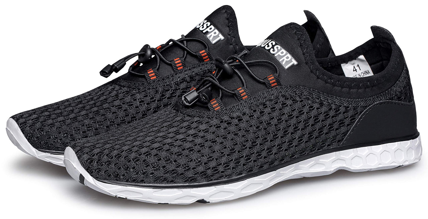 DOUSSPRT Men's Water Shoes Quick Dry for Beach Swim Pool Fishing
