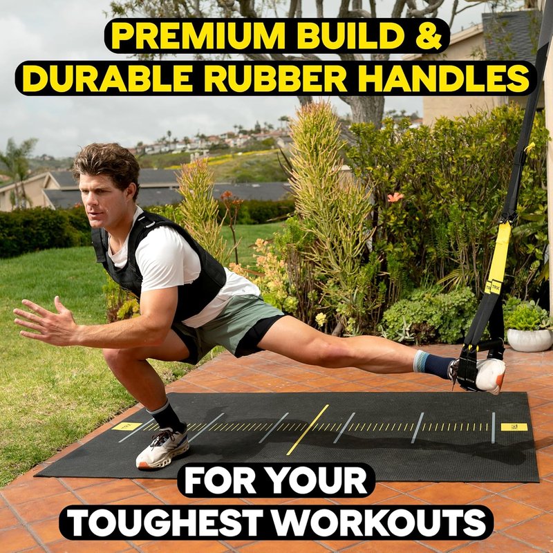 TRX Pro3 Home Gym System - Professional Suspension Trainer for Strength Training & HIIT | Durable Indoor & Outdoor Use