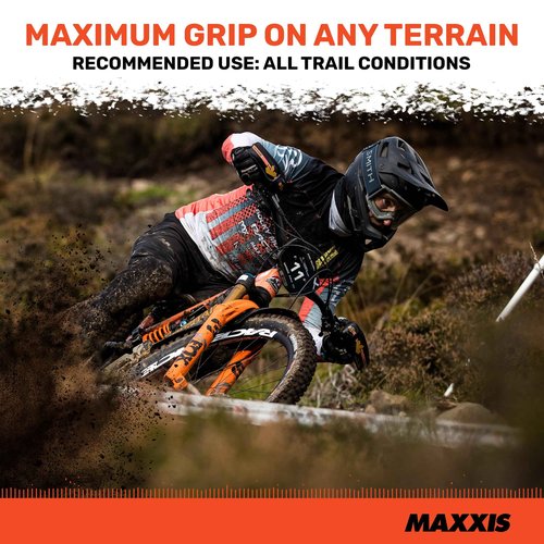 MAXXIS Minion DHF - 3C MaxxGrip - 27.5, 29 - DH, EXO, DD, EXO+ - E50 Rating, Tubeless | Gold Standard of Gravity Focused Tread, Size 27.5x2.50WT - 3CG, EXO, E25