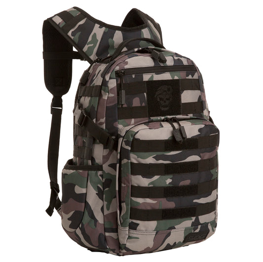 SOG Tactical Backpack, Woodland Camo, One Size