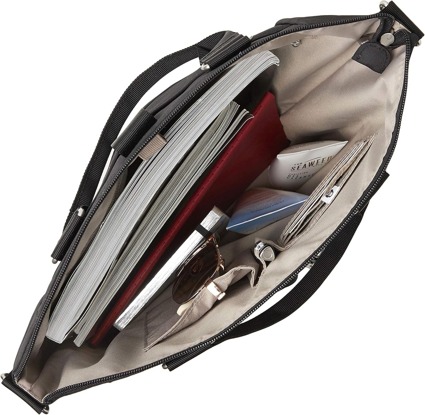 Baggallini Tote Backpack - 3-in-1 Lightweight Travel Bag with RFID Phone Wristlet | 15"x10.5"