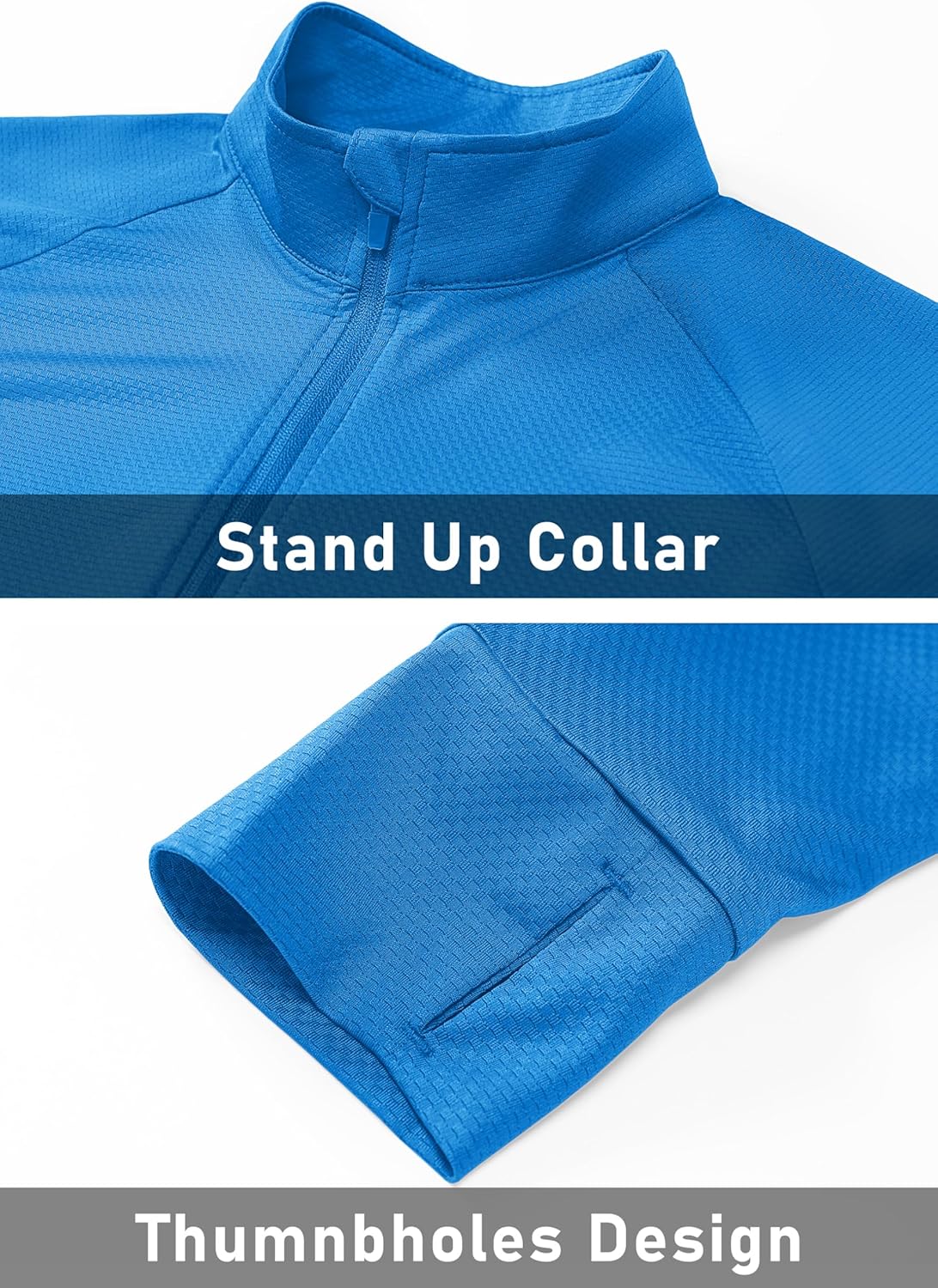MAGCOMSEN Women's UPF 50+ Lightweight Athletic Jacket - Sun Protection, Full Zip, Long Sleeve, Ideal for Hiking & Outdoor Activities