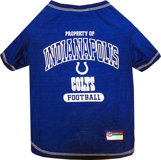 Pets First Indianapolis Colts T-Shirt, X-Small