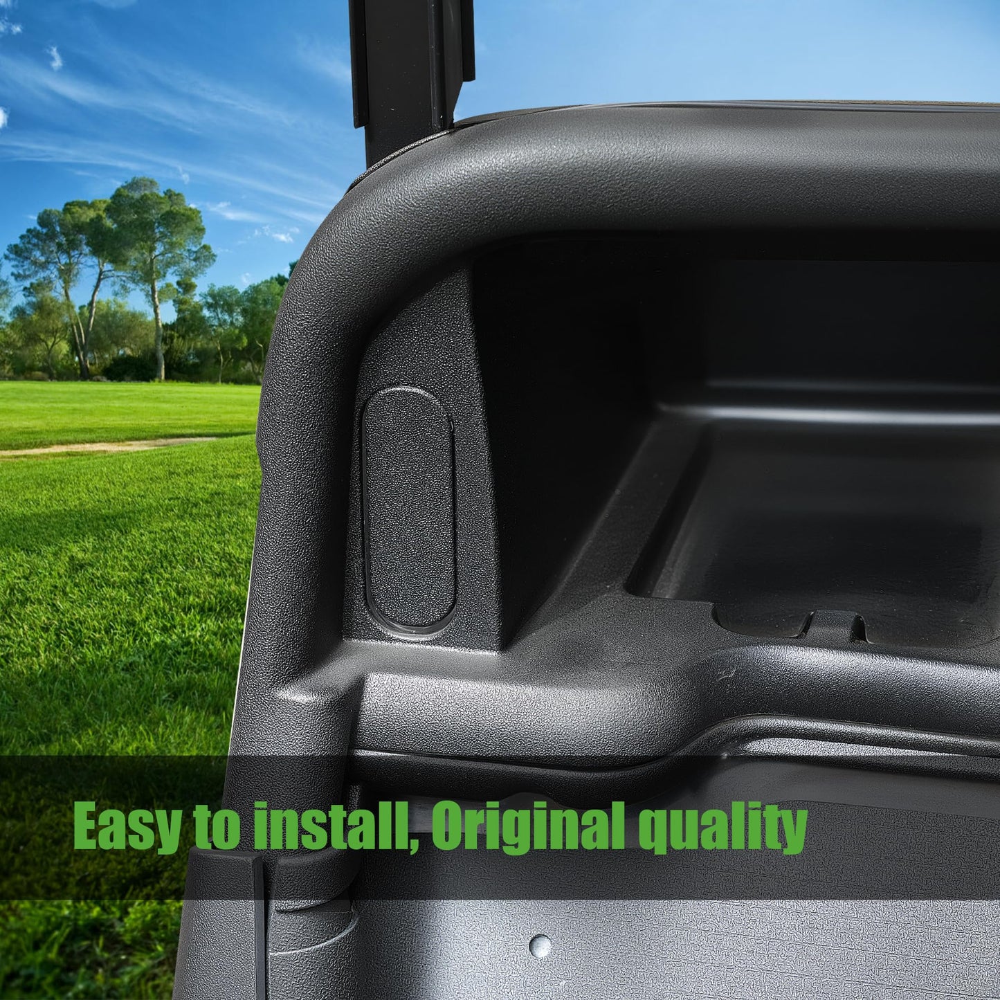 10L0L Golf Cart Strut Access Cover Assembly Compatible with EZGO RXV 2008-up G&E Golf Cart Model, OEM# 602388