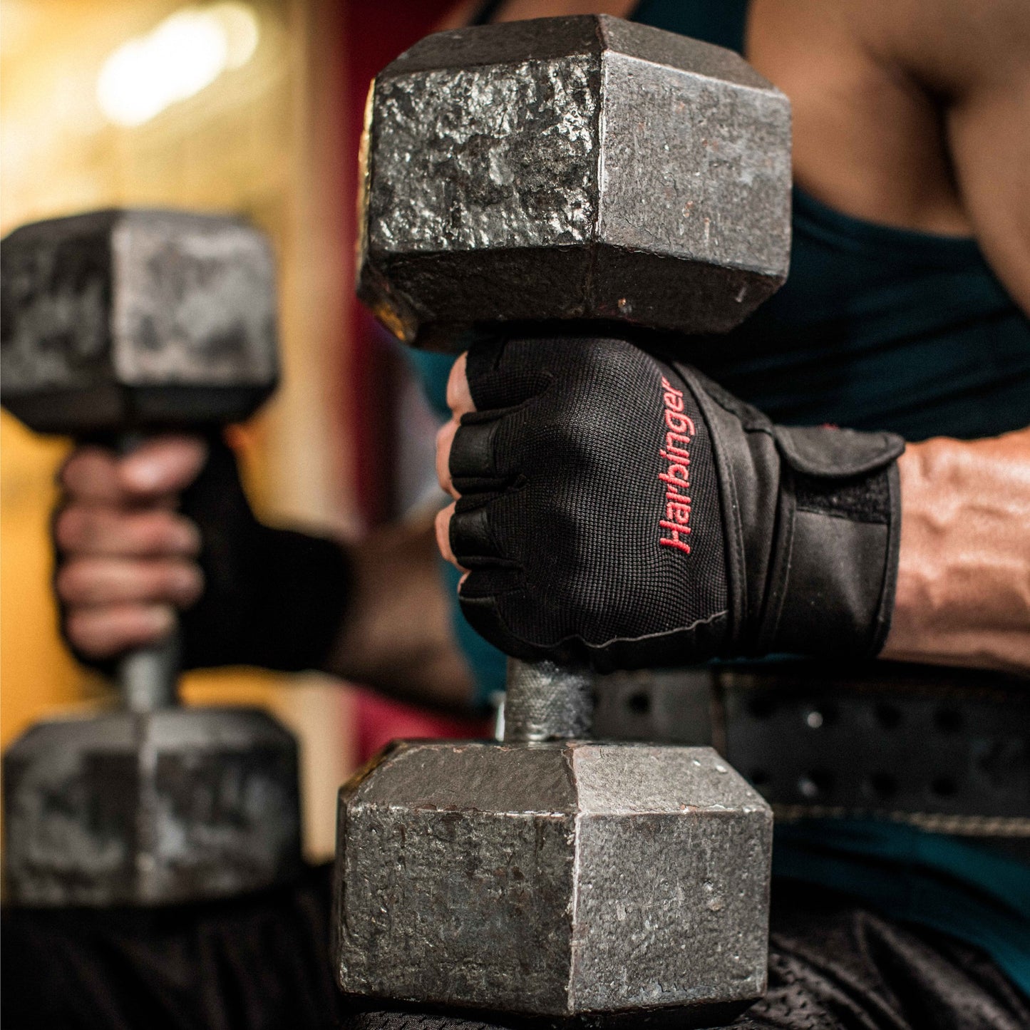 Pro Wristwrap Weightlifting Gloves