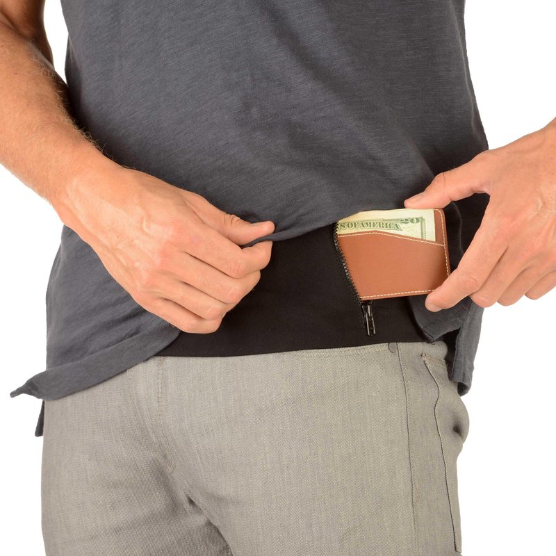 The TUBE® Waistband Official Product. Unisex Waistband with Zippers (Men, Women, Youth). Fits most current and older smartphones. Running Belt/Fanny Pack for Fitness, Travel, Money Storage and More!