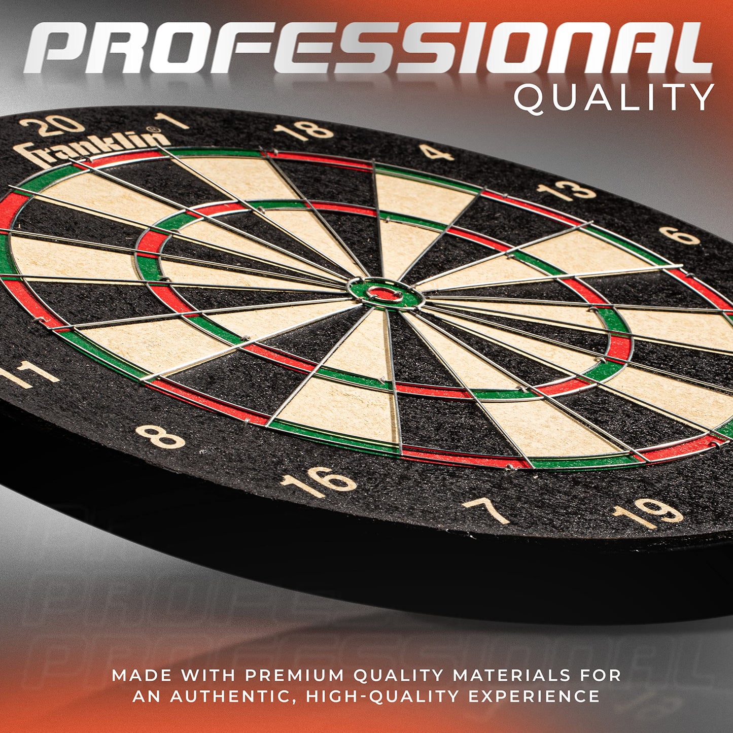 Franklin Sports Bristle Dartboard - 18"