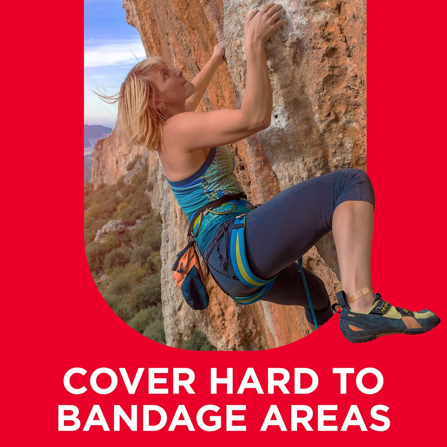 Band-Aid Brand Flexible Fabric Adhesive Bandages for Wound Care and Protection, Travel Pack, 8 ct