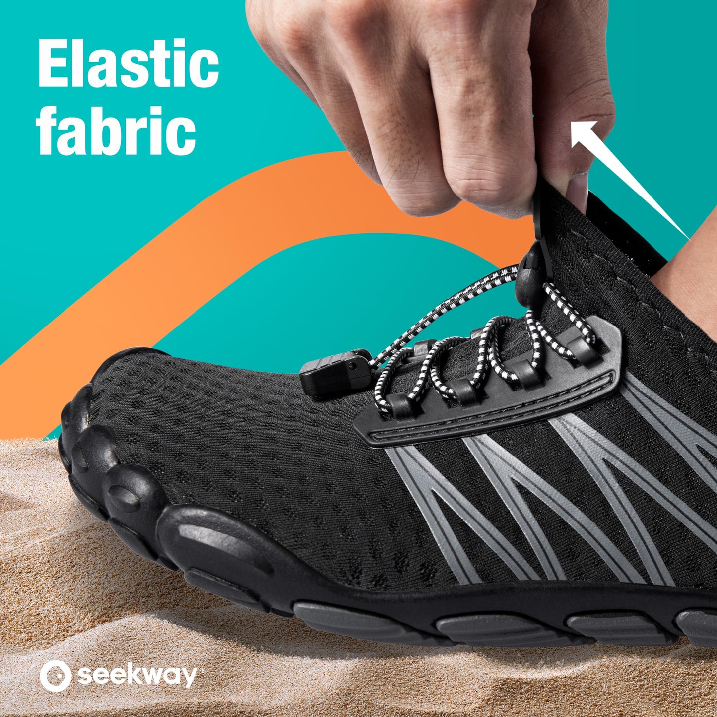 SEEKWAY Water Shoes Men Women Adult Quick-Dry Aqua Sock Barefoot for Beach Swim River Pool Lake Hiking Kayaking Surfing