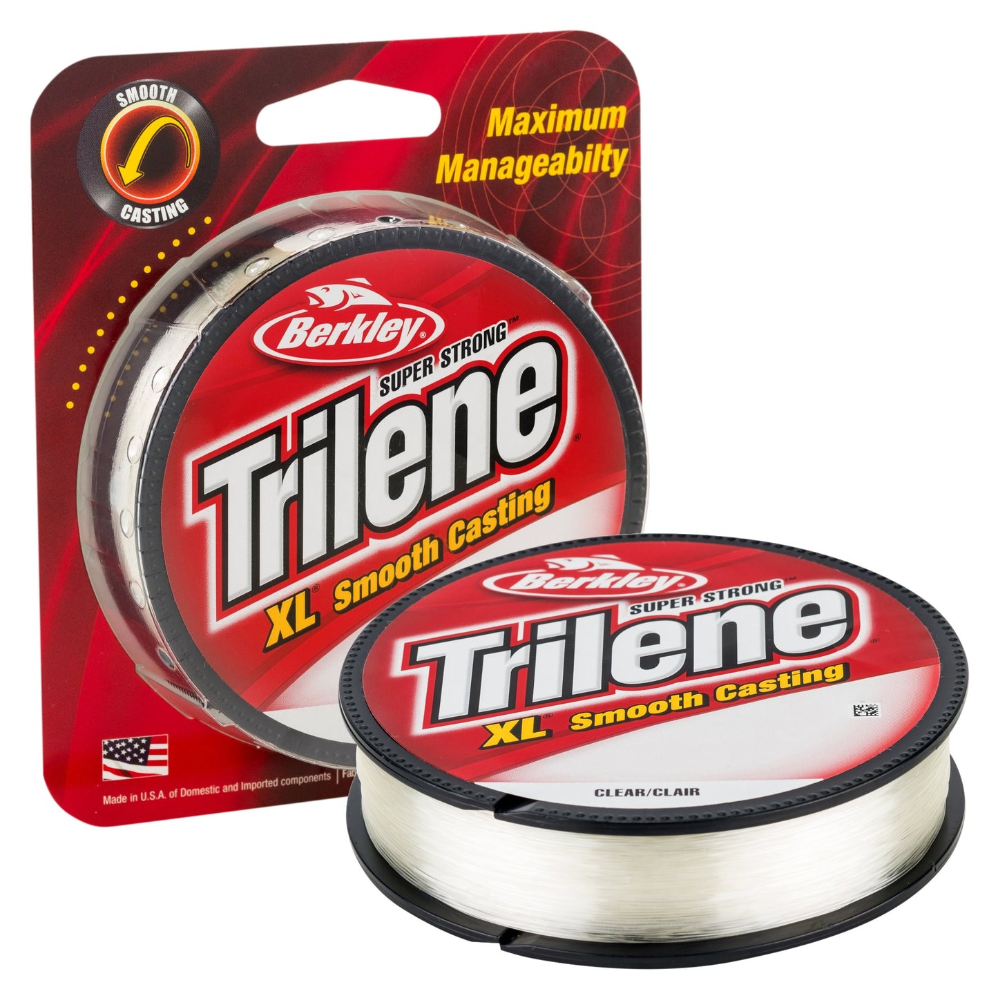 Berkley Trilene XL Monofilament Fishing Line Clear (300 Ft/14-Lb Test)