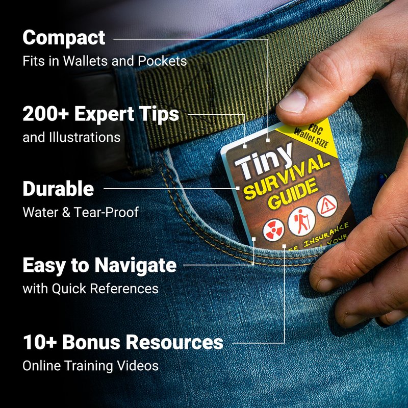 Tiny Survival, Disaster & First Aid Guide – Pocket Emergency Preparedness Handbooks for Safety, Crisis Response & Natural Disasters (3-Pack)