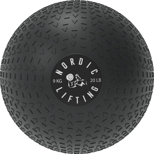 Nordic Lifting Dead Weight Slam Ball for Crossfit - Textured Slamball for Core & Fitness Training 20 lb