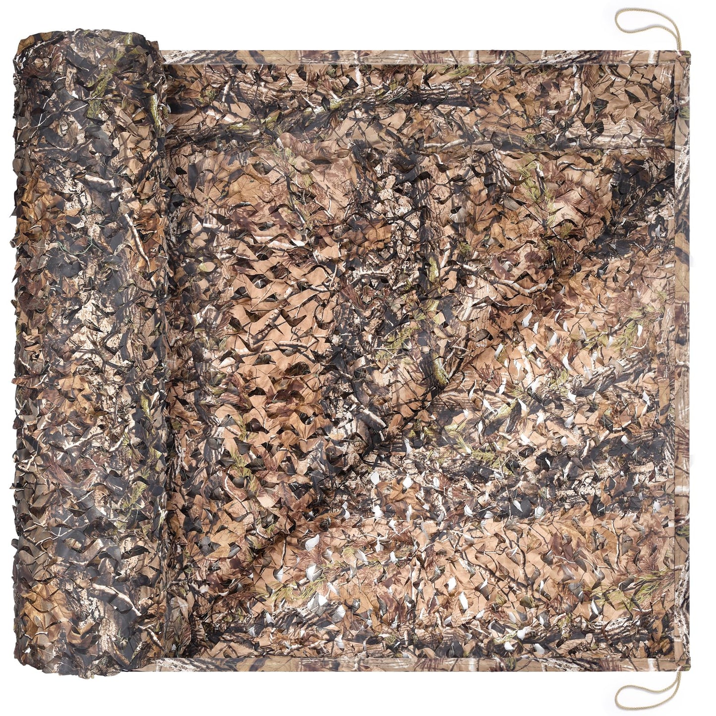 Camo Netting Camouflage Netting with Mesh Backing Military Camo Nets Sunshade Fence Tarp Net Lightweight Great for Duck Hunting Blind Shooting Photography