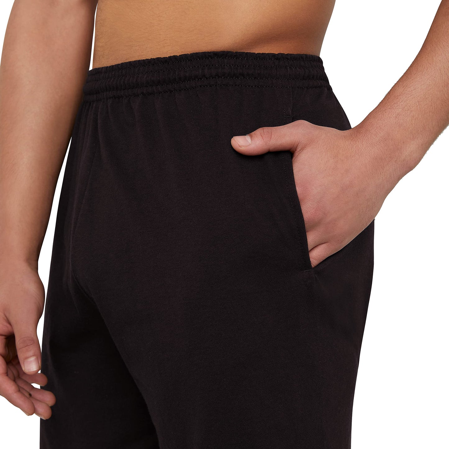 Essentials Jersey Shorts, Shorts with Pockets, Cotton Shorts for Men, 7.5"